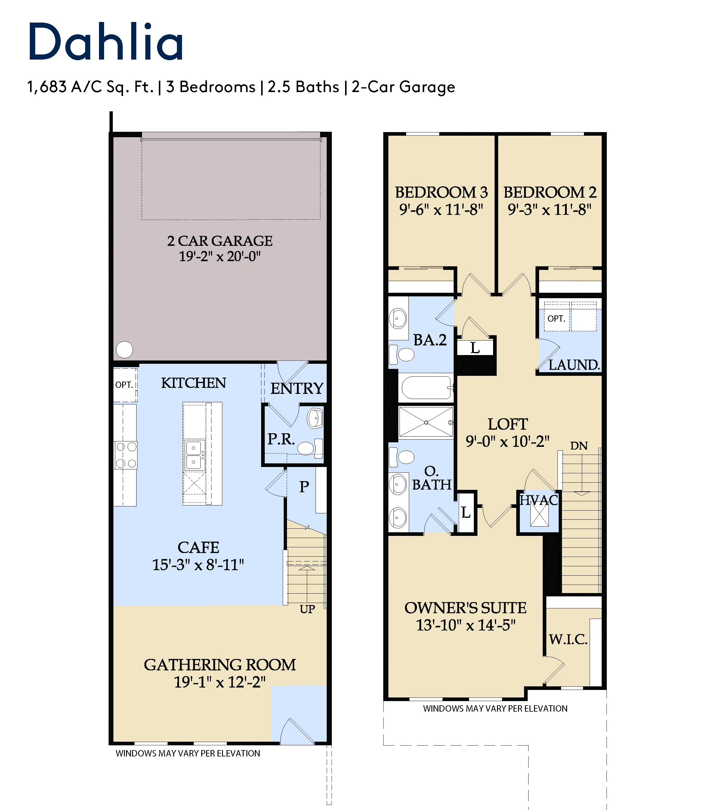 Dahlia Floor Plan