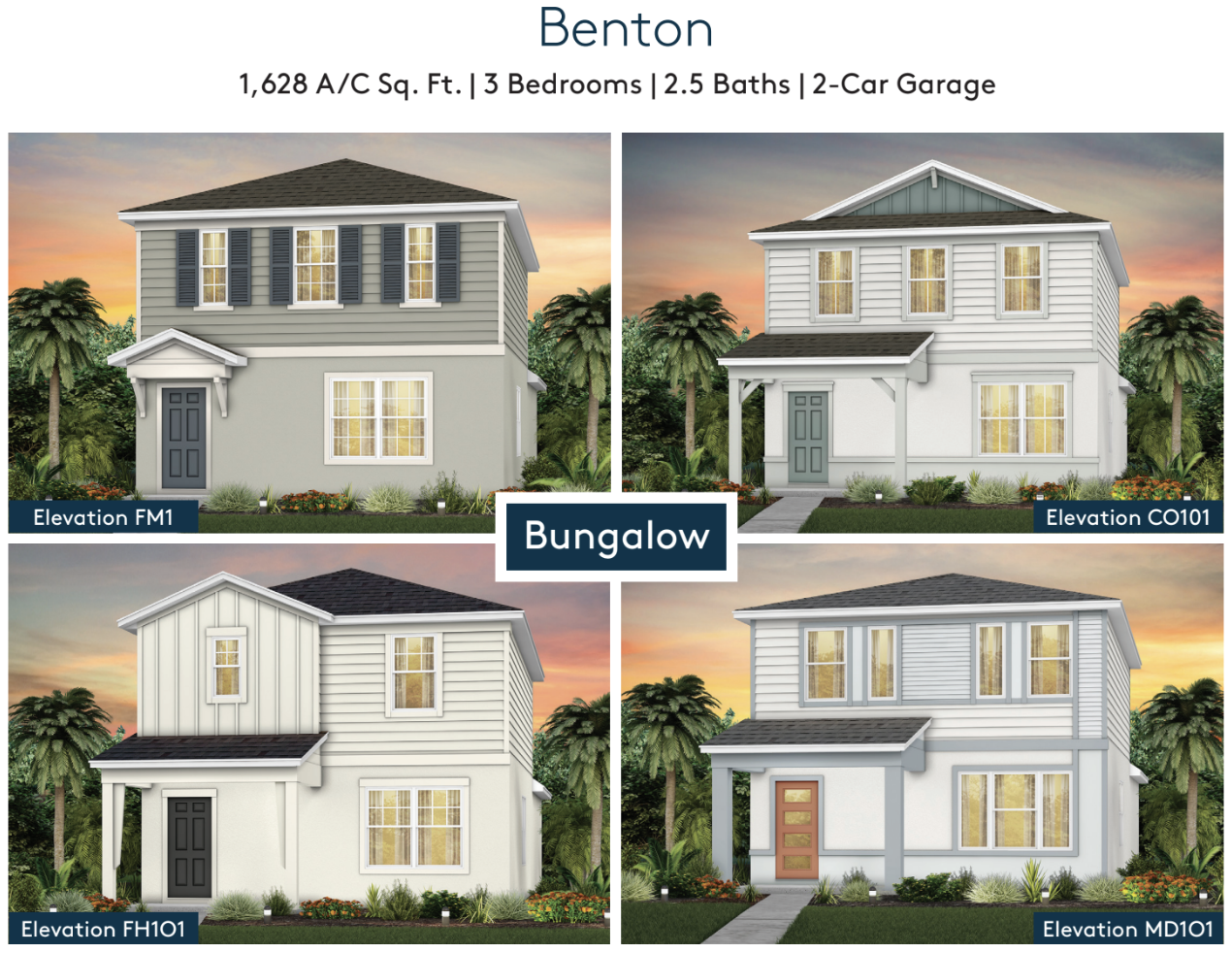 Benton Elevations